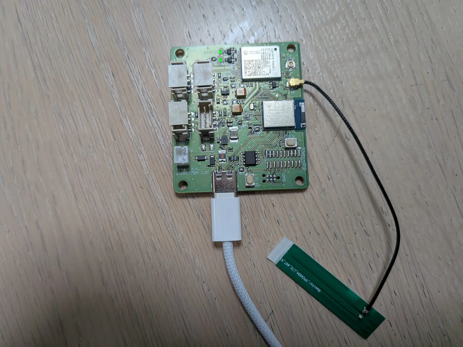 Wio BG770AとLTEアンテナ