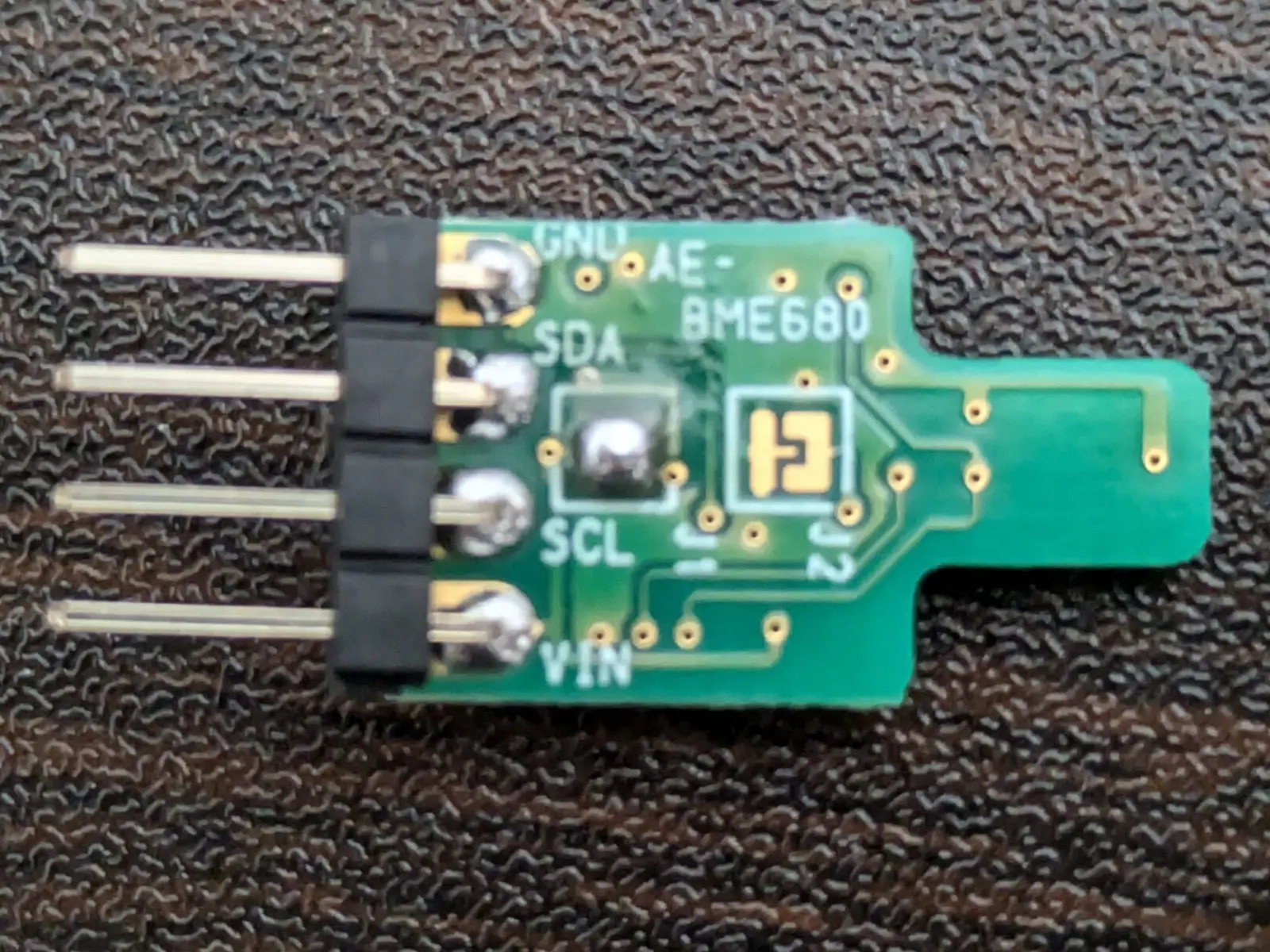 はんだ付け後のAE-BME680